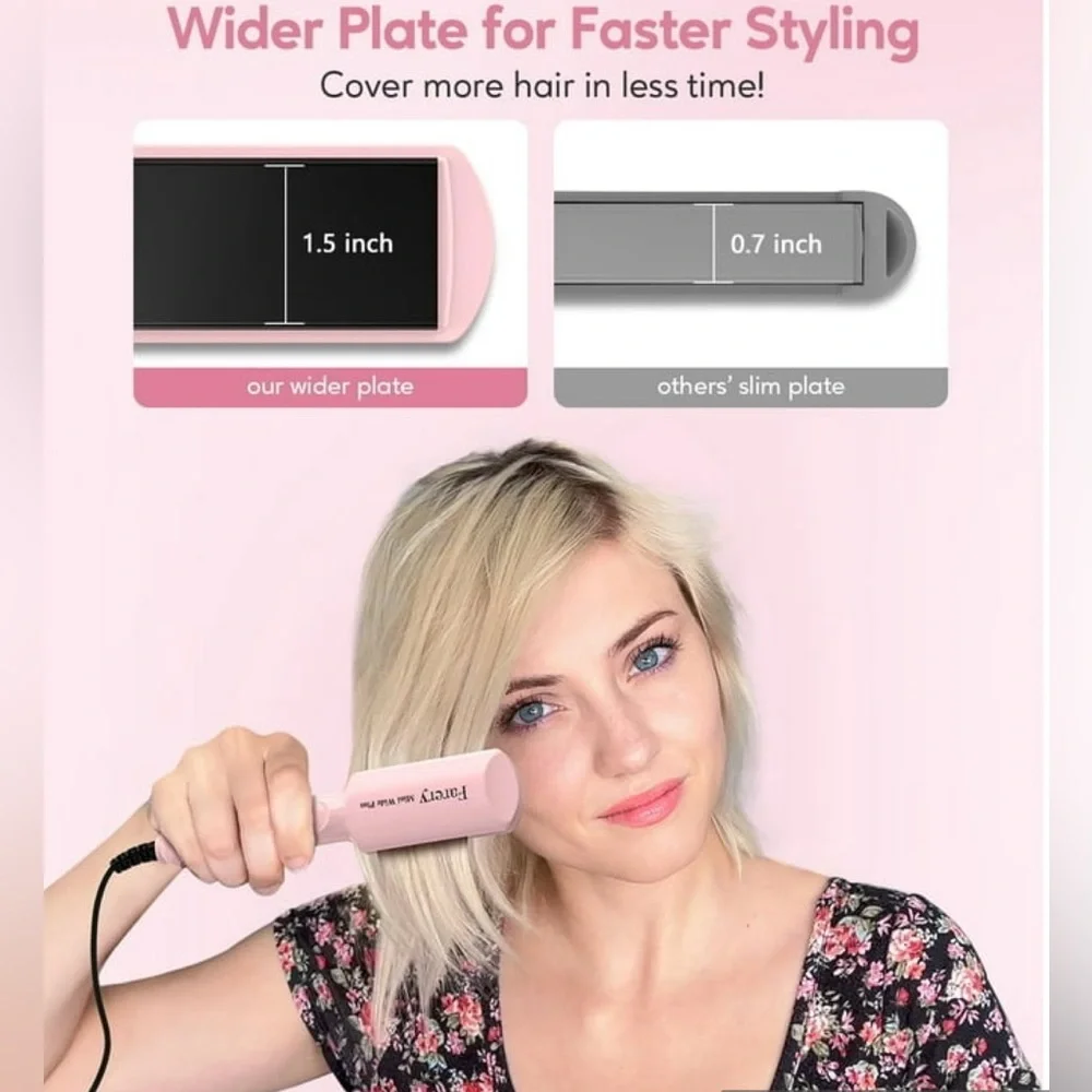 Farery Mini Wide Plus Flat Hair Flat Iron